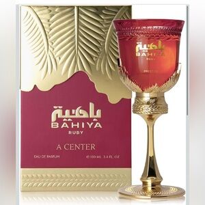NIB‼️ Bahiya Ruby by Arabiyat Prestige in delightful reverse goblet bottle